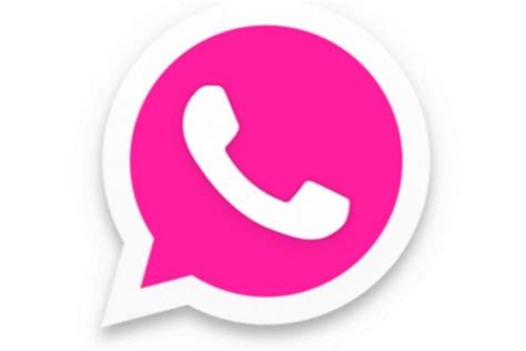 Pink Whatsapp Logo