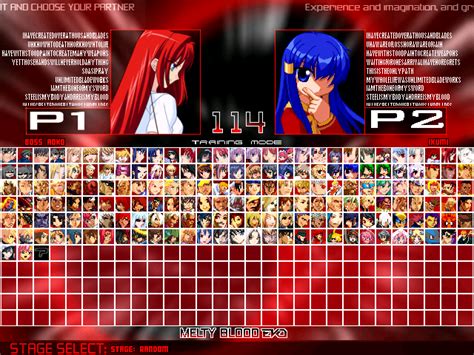 Melty Blood Screen Pack
