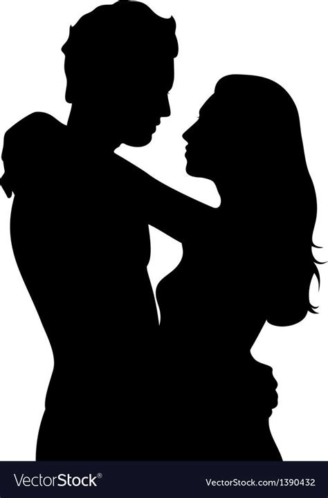 Silhouette Painting Silhouette Vector Love Silhouette Painting Art