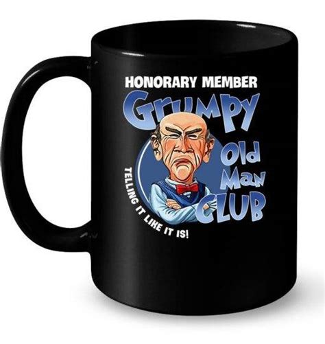 Honorary Member Grumpy Old Man Club Telling It Like It Is Ceramic