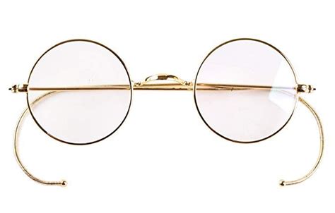 agstum retro small round optical rare wire rim eyeglasses frame 39mm review vintage glasses