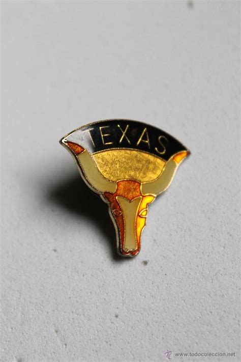Pin Cabeza De Toro Texas America Texas Toros Pins Antiguos