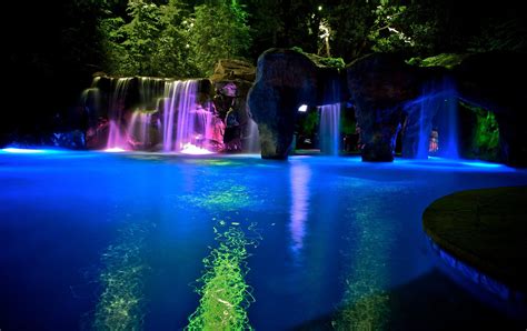 Luxury Pools With Waterfalls Backyard Design Ideas