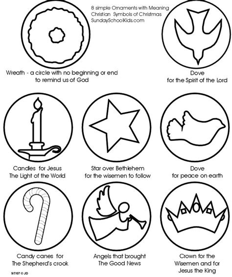 Christmas Symbols With Meaning Ornaments Christmas