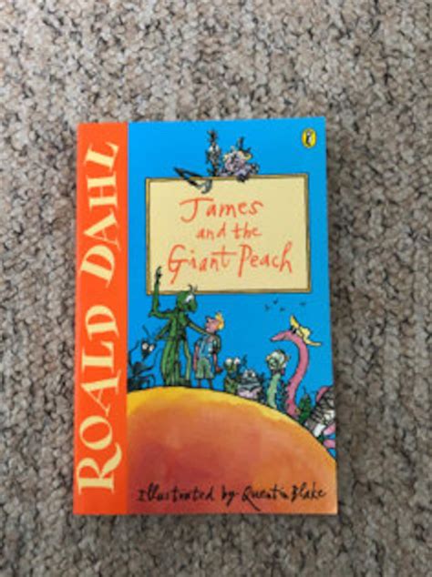 Roald Dahl James And The Giant Peach Paperback Second Hand Etsy