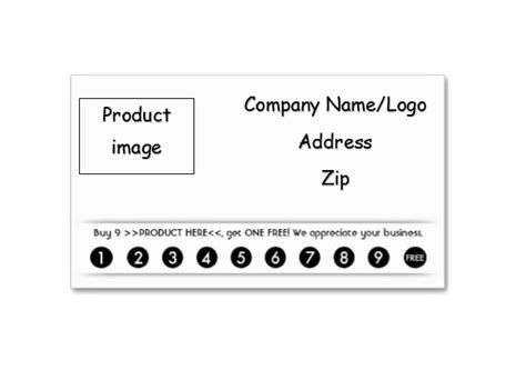 printable editable punch card template printable templates