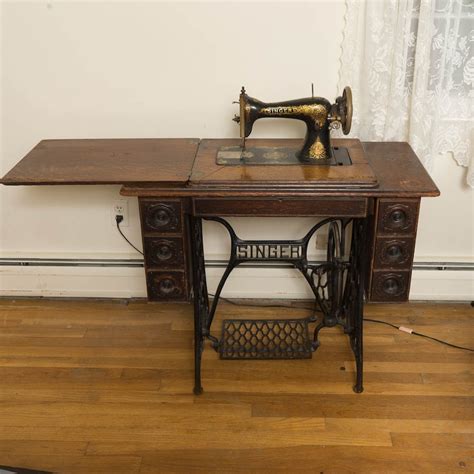 vintage treadle sewing machines