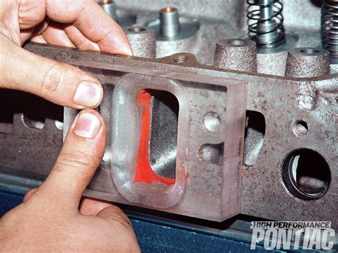 Porting And Machining Cylinder Heads High Performance Pontiac Magazine