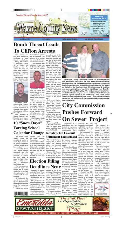 Wayne County News 02-24-10 by Chester County Independent - issuu