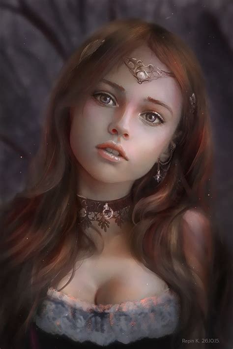 261015 Kirill Repin Fantasy Girl Digital Art Girl Fantasy Art