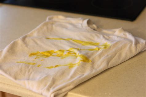 Remove All How To Remove Mustard Stains From Cotton