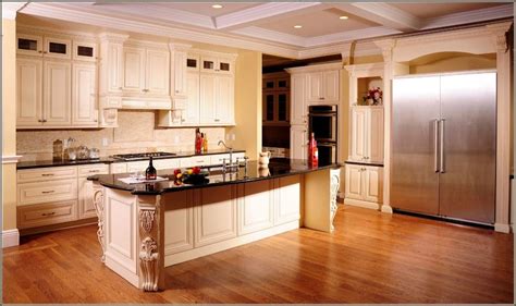 Take time to learn about different cabinet styles and materials before making your final selections. Kitchen: Beautiful Menards Kitchen Cabinets Schrock And ...