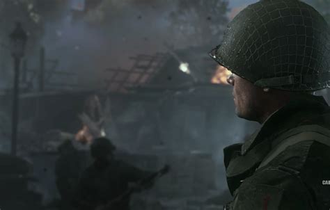 Wallpaper Call Of Duty War World War Ii Activision Call Of Duty
