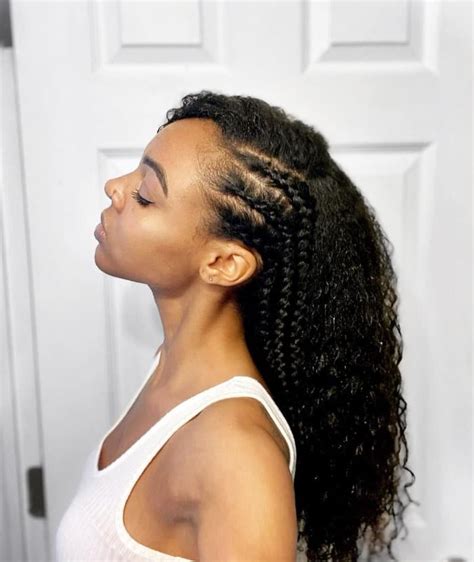 Curly Braids Hairstyles For Black Women