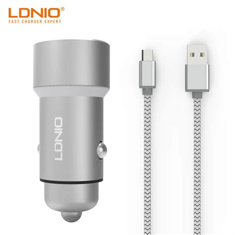 Ldnio Ac Source Dual Usb Car Charger Apply To Android Ios System