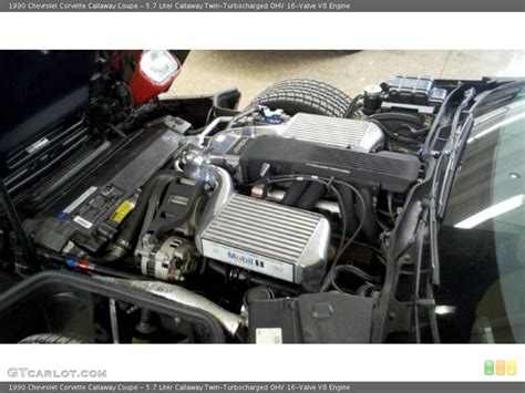 57 Liter Callaway Twin Turbocharged Ohv 16 Valve V8 1990 Chevrolet