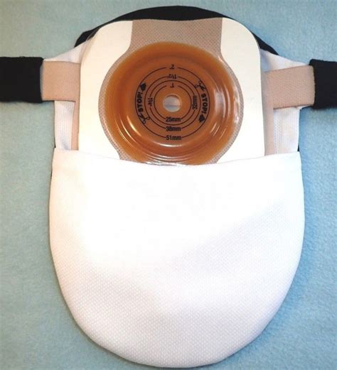 Black Ostomy Colostomy Pouch Bag Cover For Convatec And Etsy