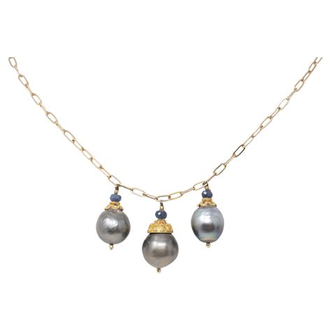 Cultured Baroque Pearl Gold Torsade Necklace At 1stdibs