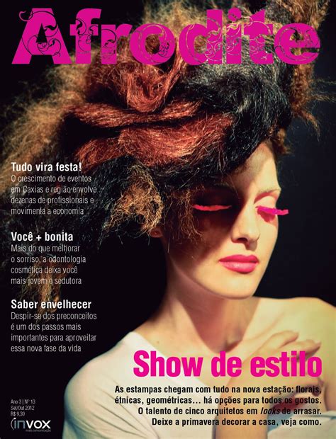 Edição Nº Revista Afrodite revista afrodite artigos lifestyle carreira mulheres beleza