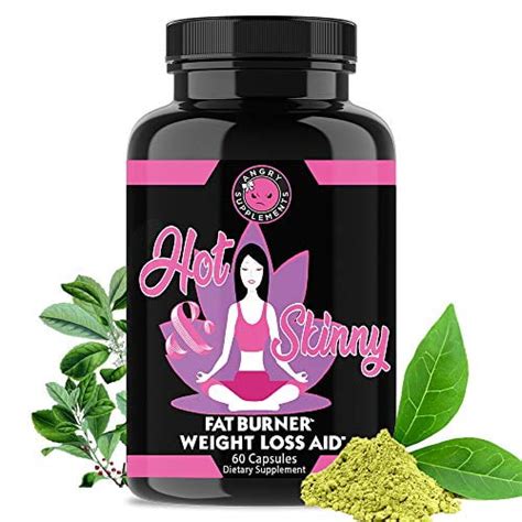 Angry Supplements Hot And Skinny Thermogenic Diet Pills Weight Loss Capsules For Women Fast Fat