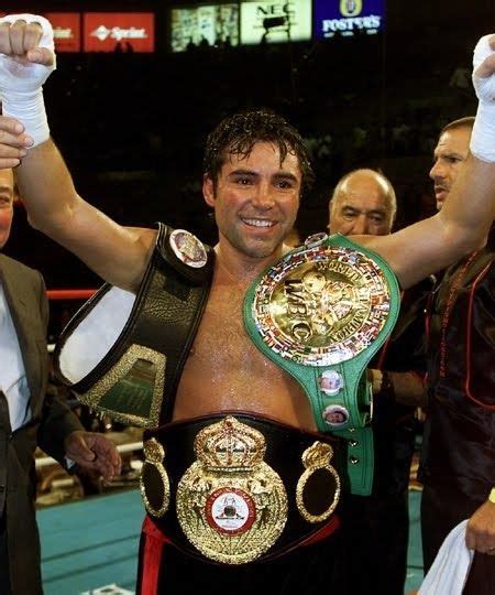 Oscar De La Hoya Born February 4 1973 In East Los Angeles California Is A Retired Mexican