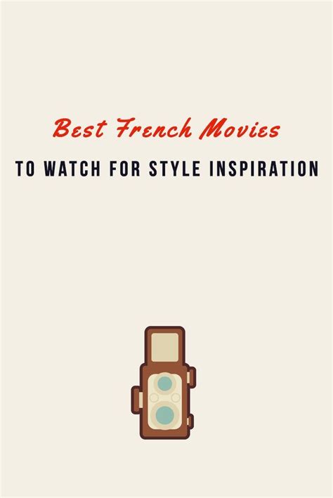 French movie to be inspired French Movies, French Lifestyle, French ...