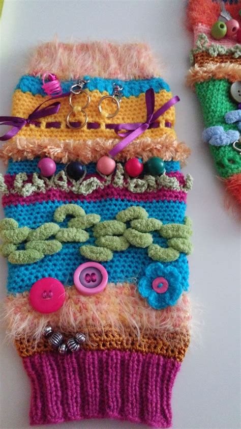 17 Best Images About Crochetknit Twiddle Muffs On Pinterest Free Pattern Alzheimers And