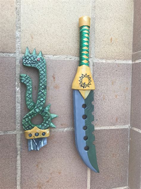 Anime Seven Deadly Sins Weapons For Cosplay Meliodas Etsy Uk