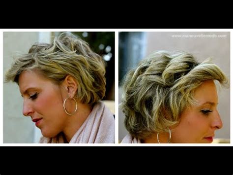 How do you curl hair fast? Loose Curls on Short Hair - YouTube