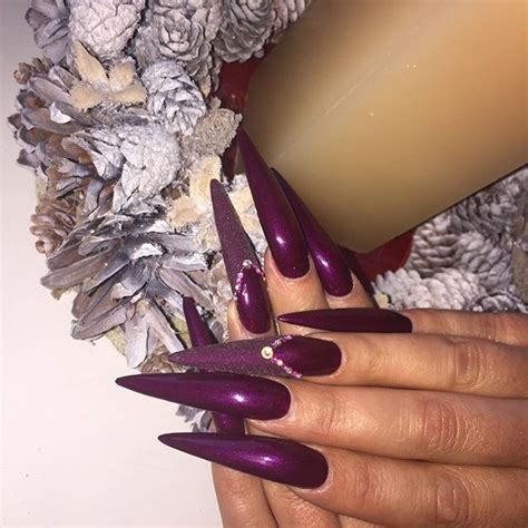 1000 Images About Long Stiletto Nails On Pinterest Nail Art
