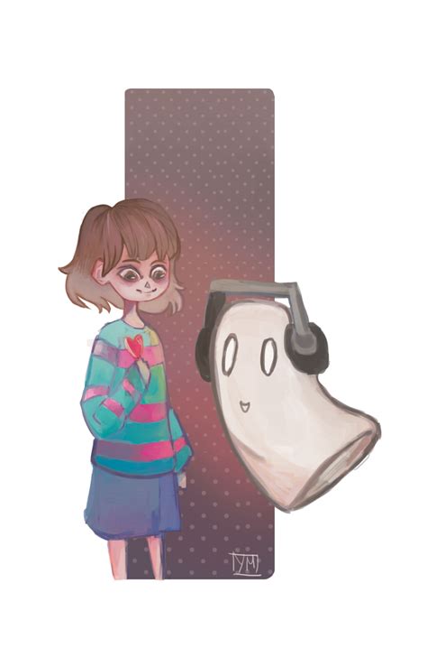 Frisk And Napstablook Undertale By Yule Minh On Deviantart