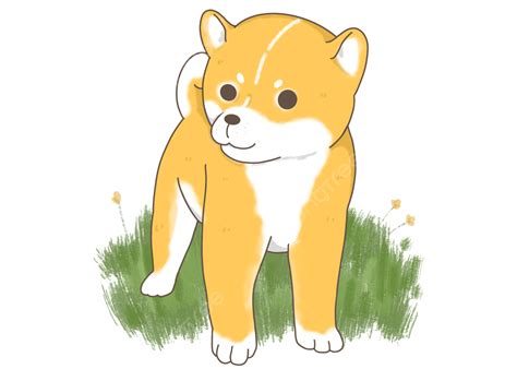 Shiba Inu Cartoon Cute Pet Shiba Inu Cute Puppy Png Transparent