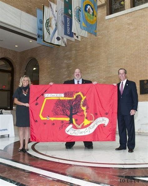 Tolland Town Flag Joins Statehouse Display