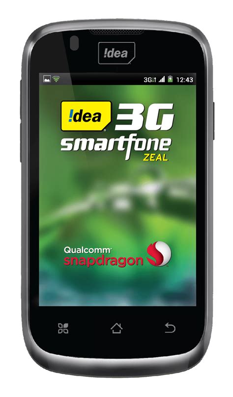 IDEA Cellular Launches 3G Smartphone 'Zeal' For Rs.5390 - TelecomTalk