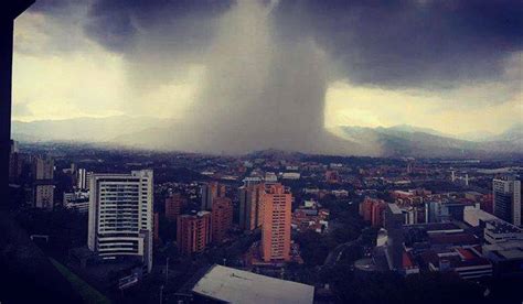 Downbursts can produce effects that resemble those brought about by tornadoes. Independence Day clouds engulf Buenos Aires, Argentina and ...