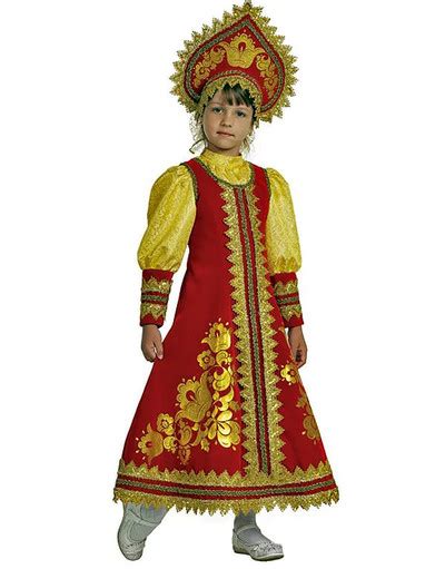 Russian Dress Barynya For Girls
