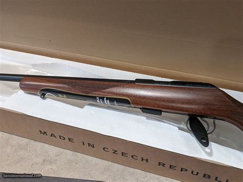 Cz 455 American Walnut 22 Lr Bolt Action Rifle New In Box