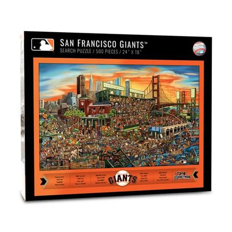 Joe Journeyman San Francisco Giants 500 Piece Jigsaw Puzzle Michaels