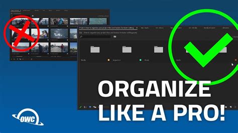 How To Organize Your Project Files And Folders For Faster Editing In