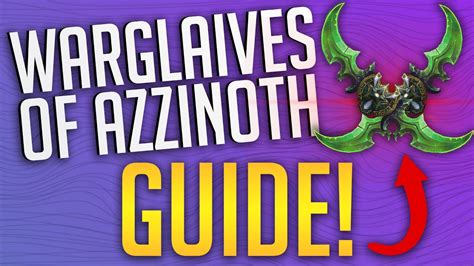 HAVOC DH GET ILLIDANS GLAIVES WARGLAIVES OF AZZINOTH GUIDE DEMON HUNTER SHADOWLANDS