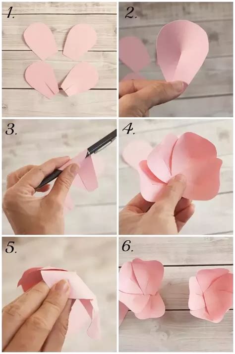 How to make paper flower. What are some creative ways to make paper flowers step by ...