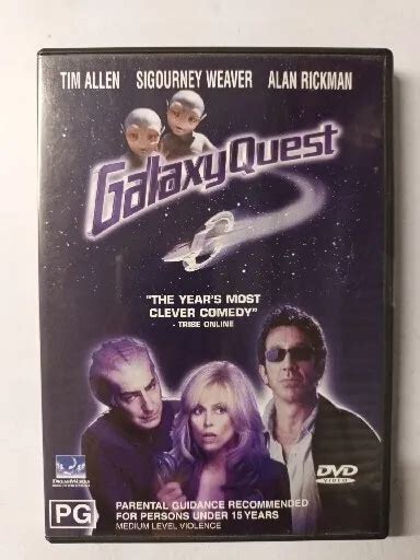 galaxy quest 1999 dvd adventure comedy sci fi sigourney weaver tim allen dc273 5 60 picclick