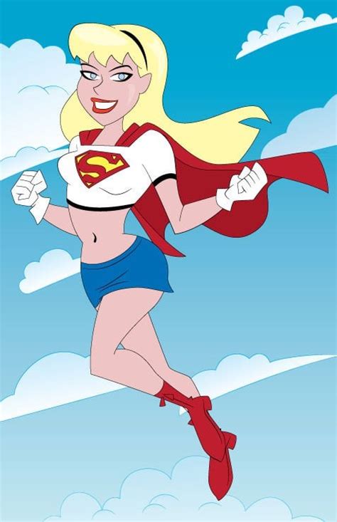 Fan Art Whos A Fan Of The Supergirl Design From Superman Tas This Is A Commission For Some