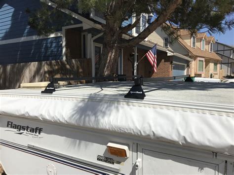 Sportrack Pop Up Camper Roof Rack Square Crossbars Steel Sportrack