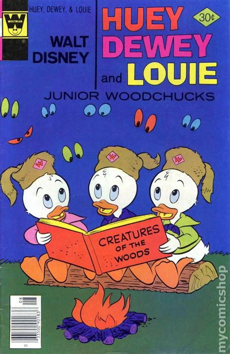 Huey Dewey And Louie Junior Woodchucks 1971 Whitman Comic Books