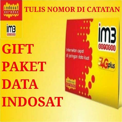 Internet unlimited + 2gb kuota internet 2gb, masa aktif 30 hari. PROMO PULSA INTERNET INDOSAT PAKET DATA GIFT FREEDOM U ...