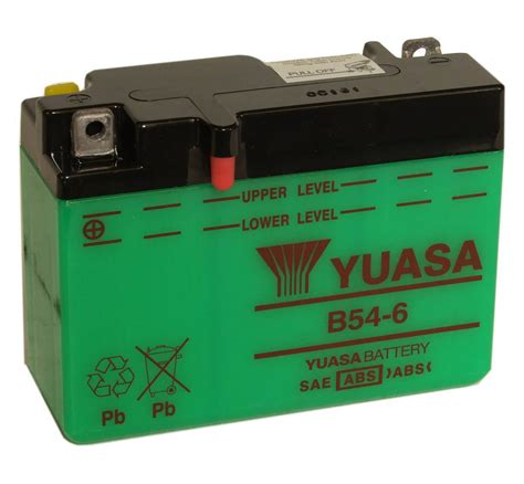 Yuasa B54 6 6v Motorcycle Battery Inc Free Delivery Mds Battery
