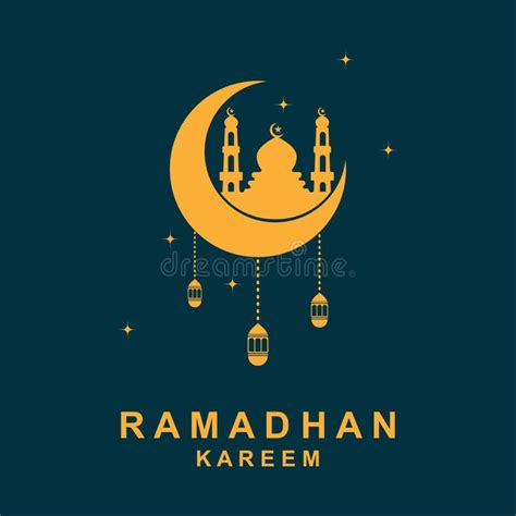 Ramadan Logo Vector Illustration Design Stock Vector Illustration Of