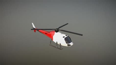 Low Poly Helicopter 3d Model By Samuelnzj 2402146 Sketchfab