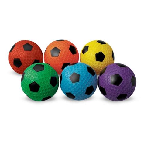 School Smart Natural Rubber Playground Balls 8 12 Inches Assorted